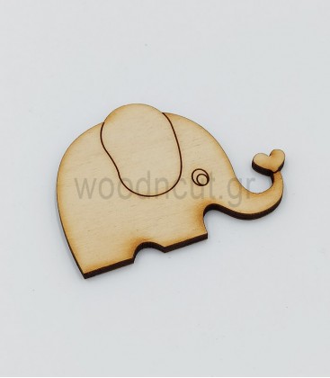 Ξύλινος Ελέφαντας | woodncut - ξύλινα διασκοσμητικά