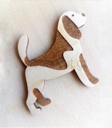 Ξύλινο Σκυλάκι - Beagle